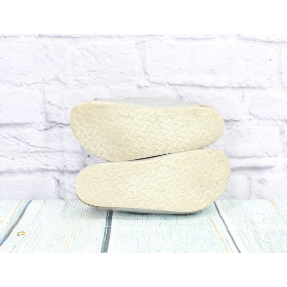 *Birkenstock Arizona Gray Nubuck 2 Strap Buckle Sandals Shoes Size EU 32 - Picture 10 of 10